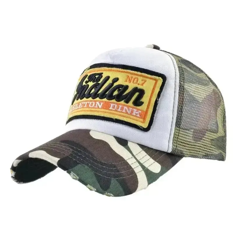 Casquette motard - The indian