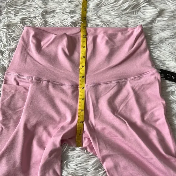 Catherine Malandrino 2 piece set Sports bra &amp; Biker shorts in Pink size Medium