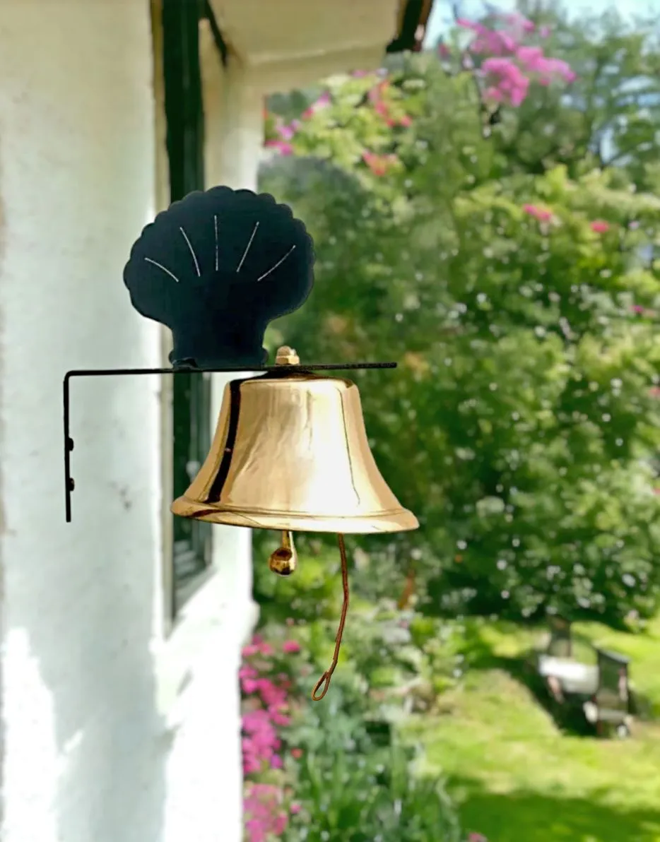 Classic Bevin Brothers Patio Bells with Silhouette Brackets