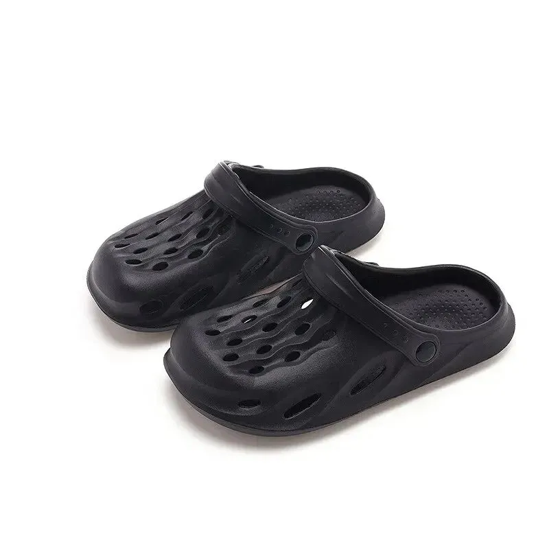 Clogs Women Sandals Summer Casual EVA Lightweight Outdoor Women's Shoes Anti Slip Thick Sole Beach Slides Couple Garden Shoes