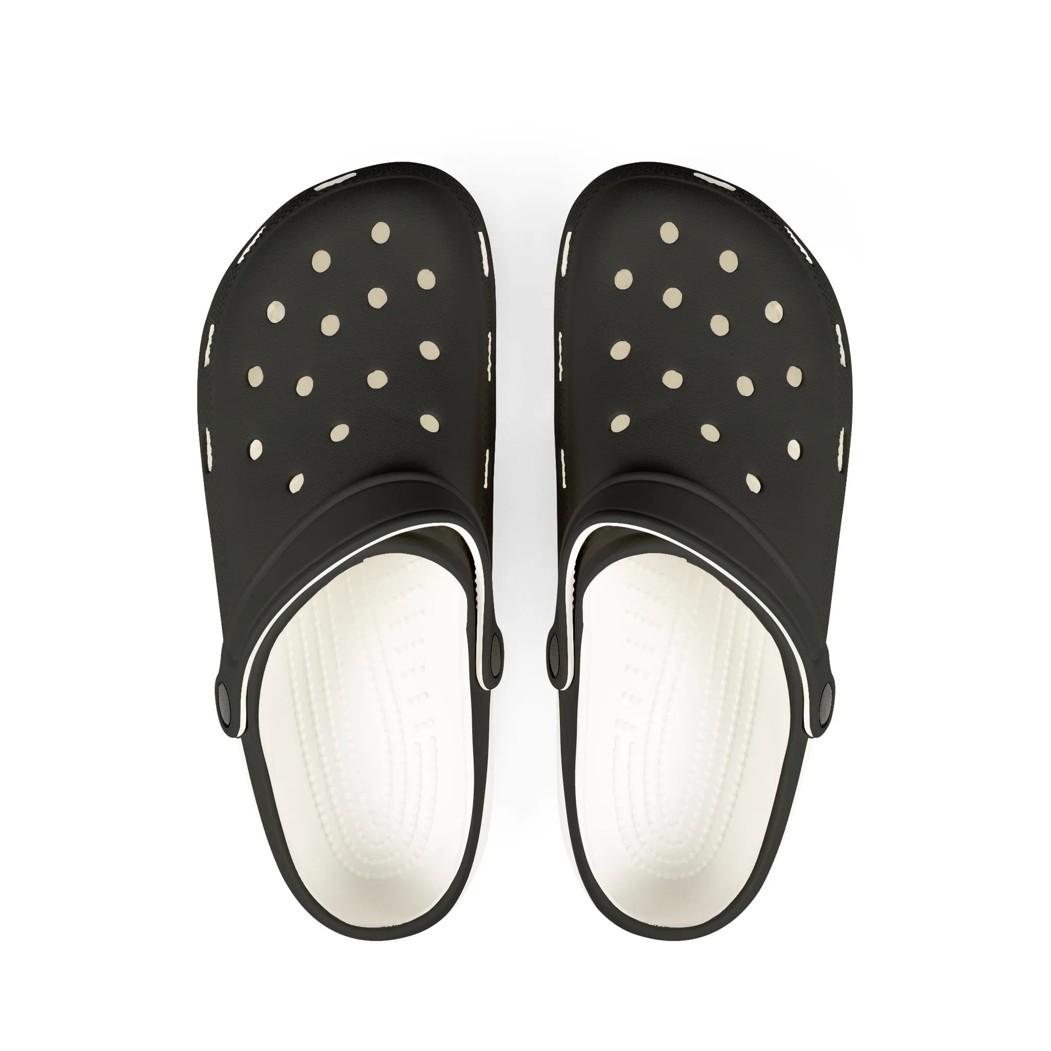 Comfortable EVA Foam Clogs with Polka Dots - Perfect for Home and Garden