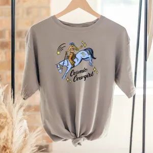 Cosmic Cowgirl ComfortWash/ComfortColor T-Shirt (S-4XL) - Multiple Colors!