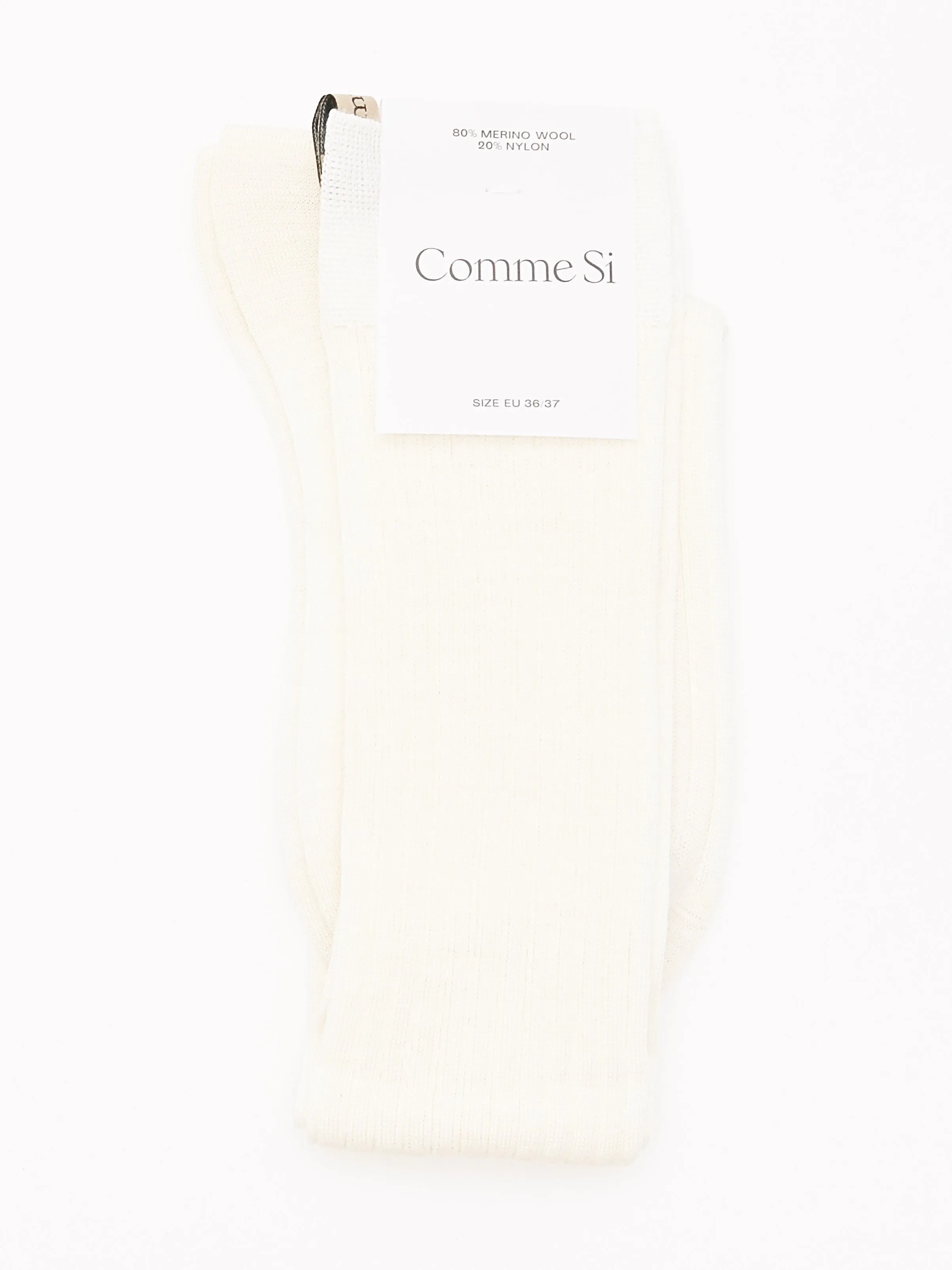 Cream Knee High