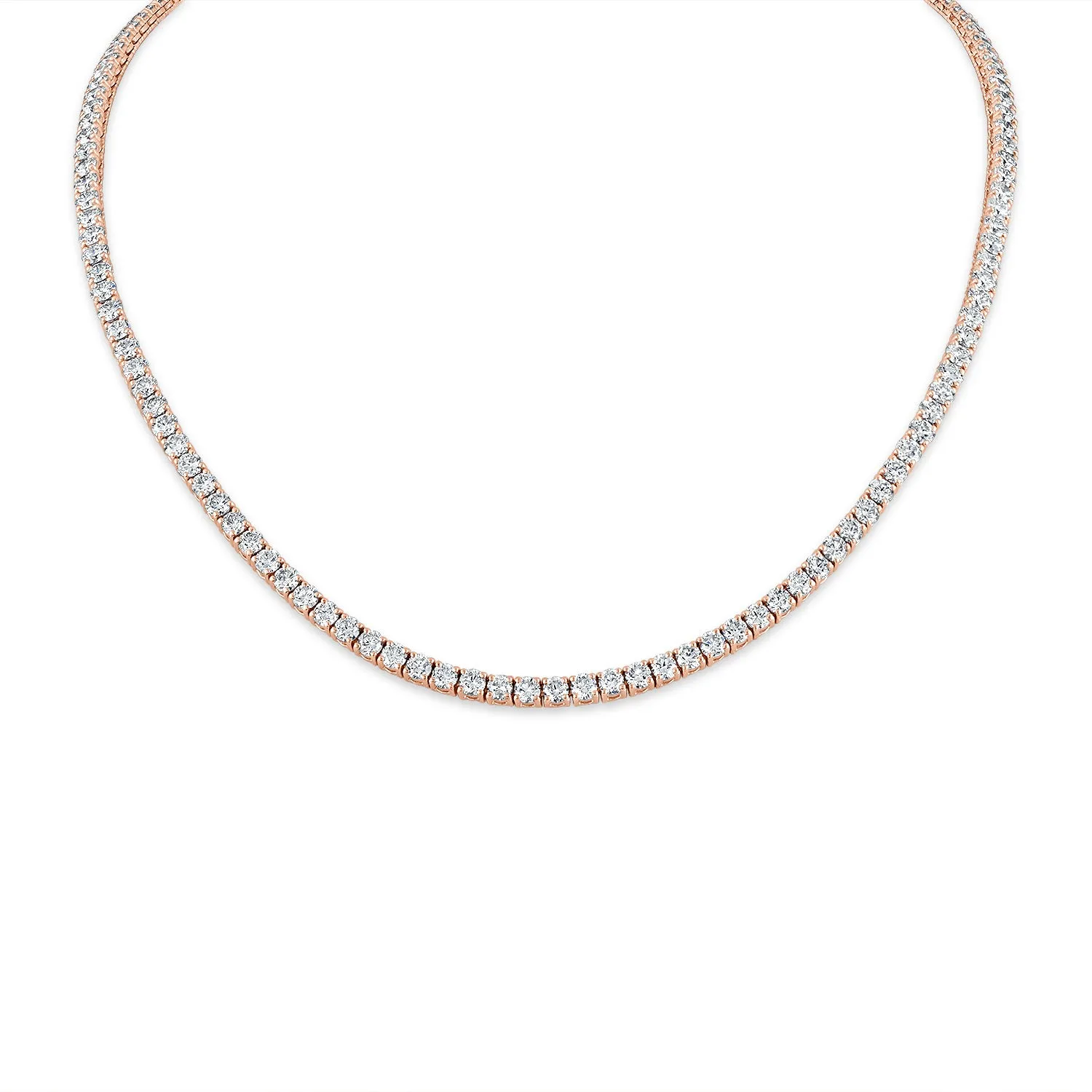 Diamond Tennis Necklace - 10ct