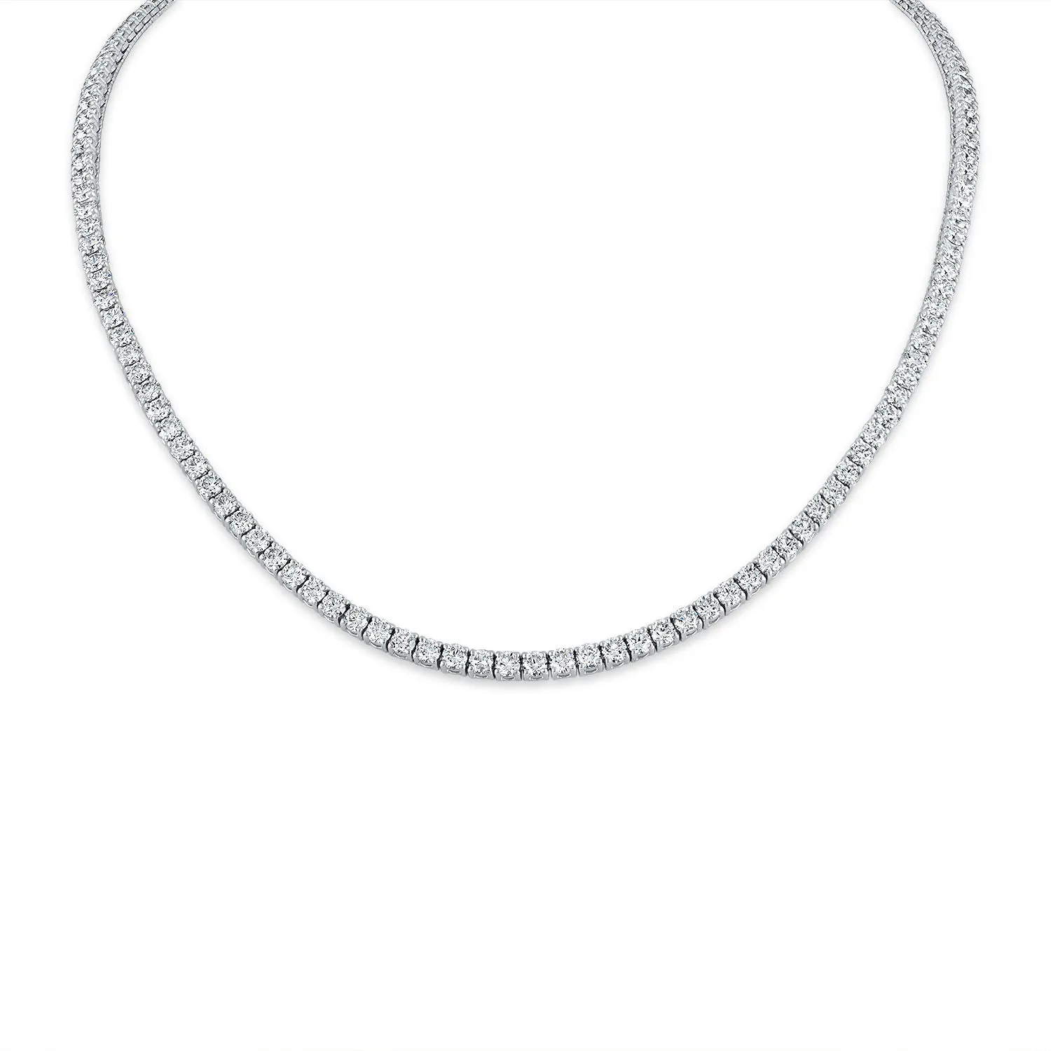Diamond Tennis Necklace - 10ct