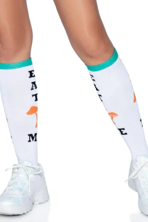 Eat Me Knee High Socks