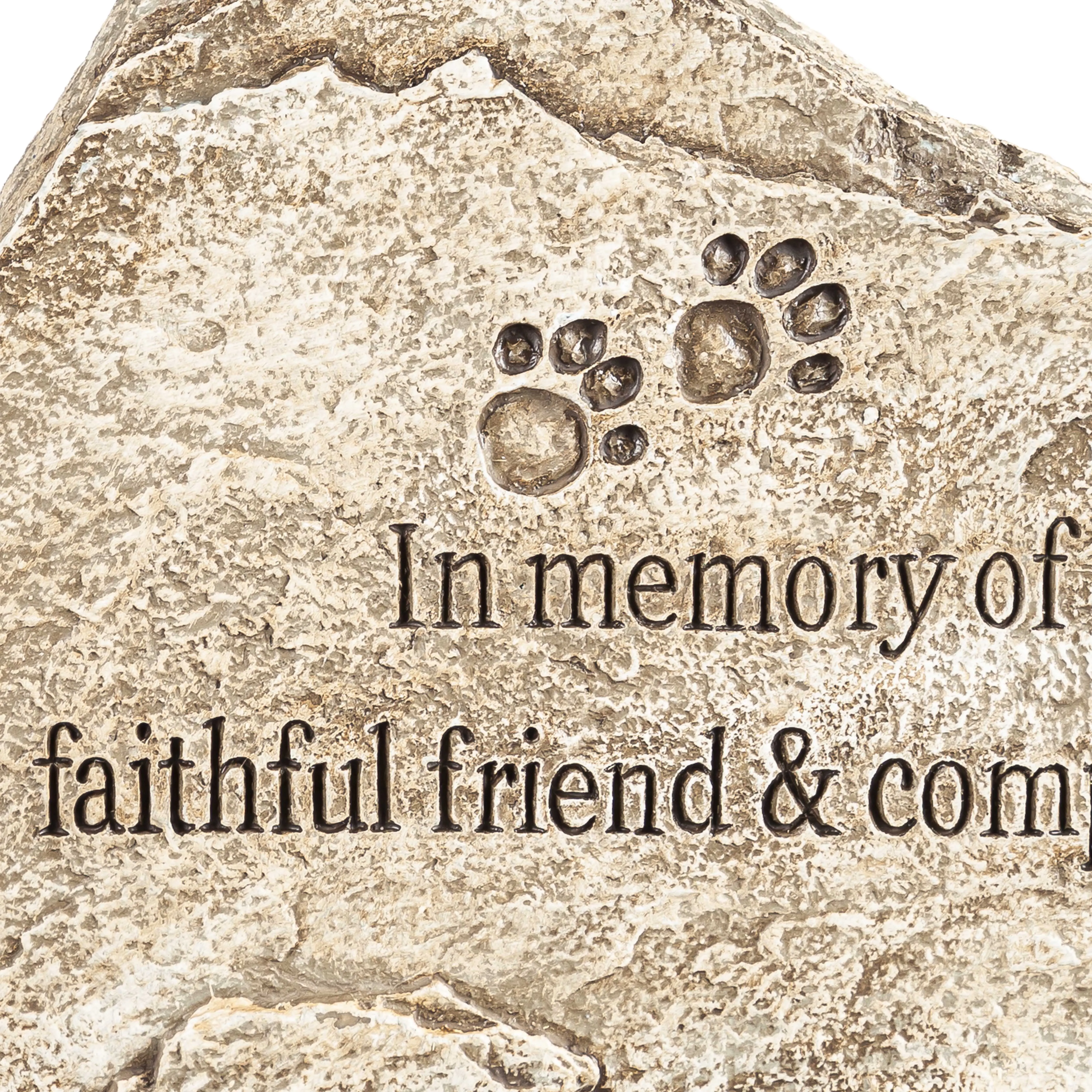 Faithful Companion Garden Stone,85002