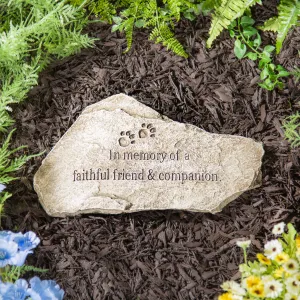 Faithful Companion Garden Stone,85002