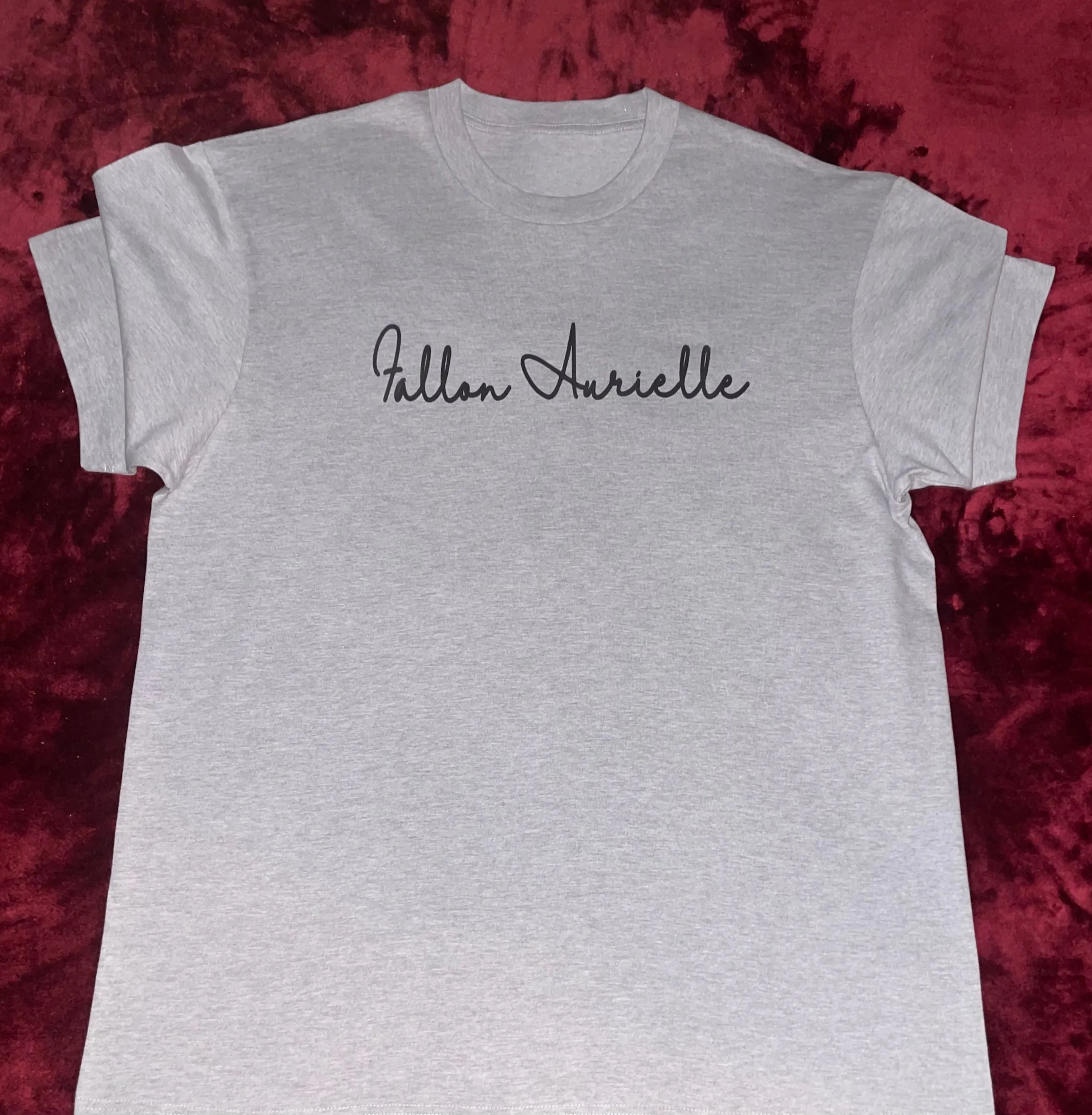 Fallon Aurielle & F.A. Unisex Signature Short Set (Gray & Black)