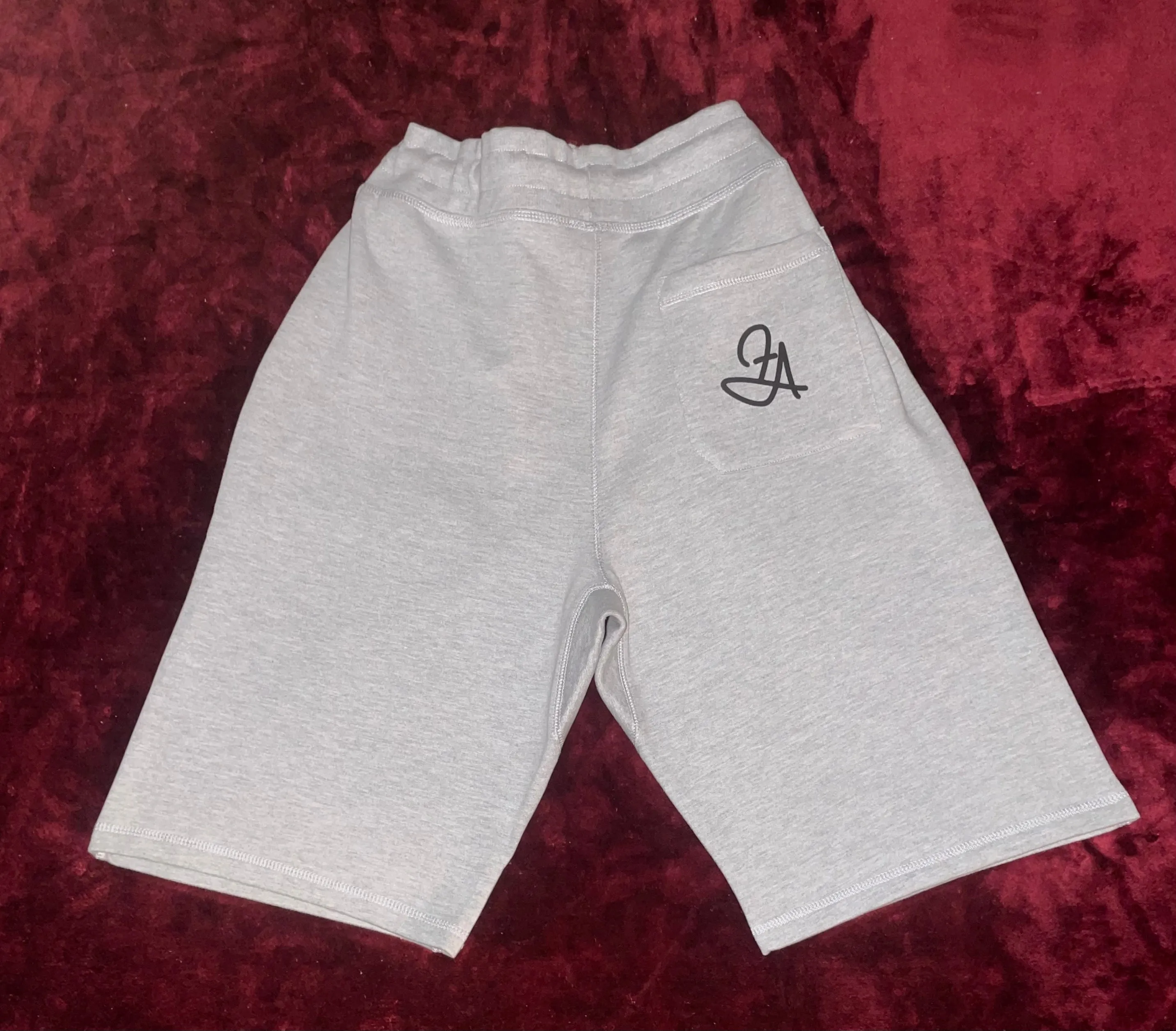 Fallon Aurielle & F.A. Unisex Signature Short Set (Gray & Black)