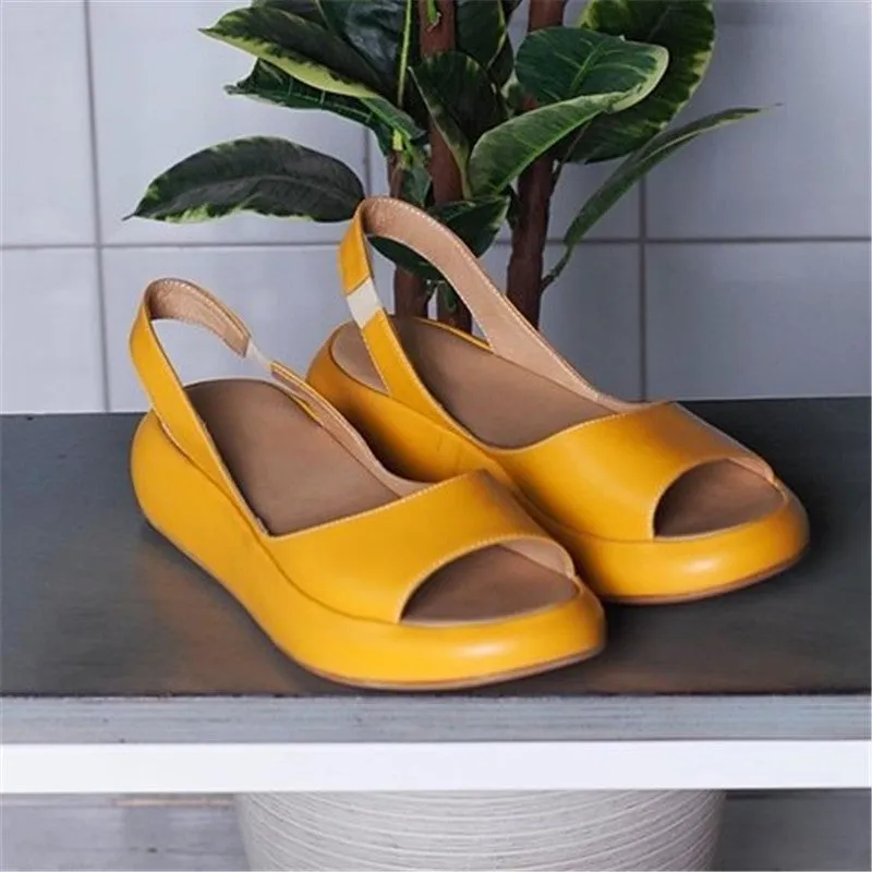 Fashion Fish Mouth Flat Sandals Women Europe and America