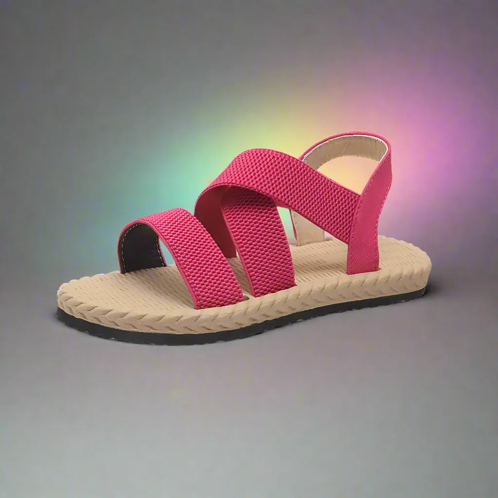 Flat Cross Roman Sandals