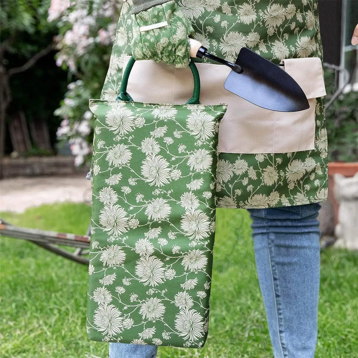 Garden Knee Pad With Trowel And Glove|Garden Kneeling Pad With Handles