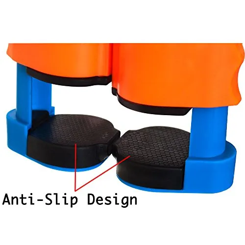 GSE Games & Sports Expert Anywhere Portable Ping Pong Table Tennis Set to Go - Includes Retractable Net & Post, 2 Paddles & 3 Ping Pong Balls (4 Colors) (Orange)