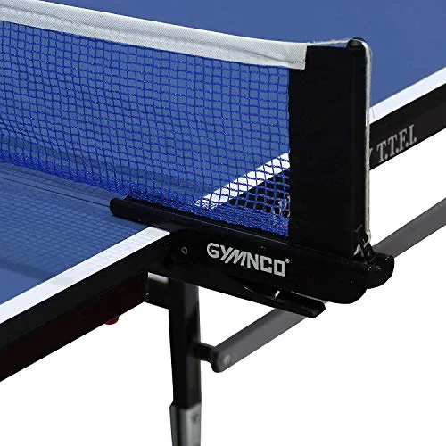 Gymnco Perfect Table Tennis Table With Levellers Top 18 mm ( TT Table Cover   2 TT Racket & Balls )
