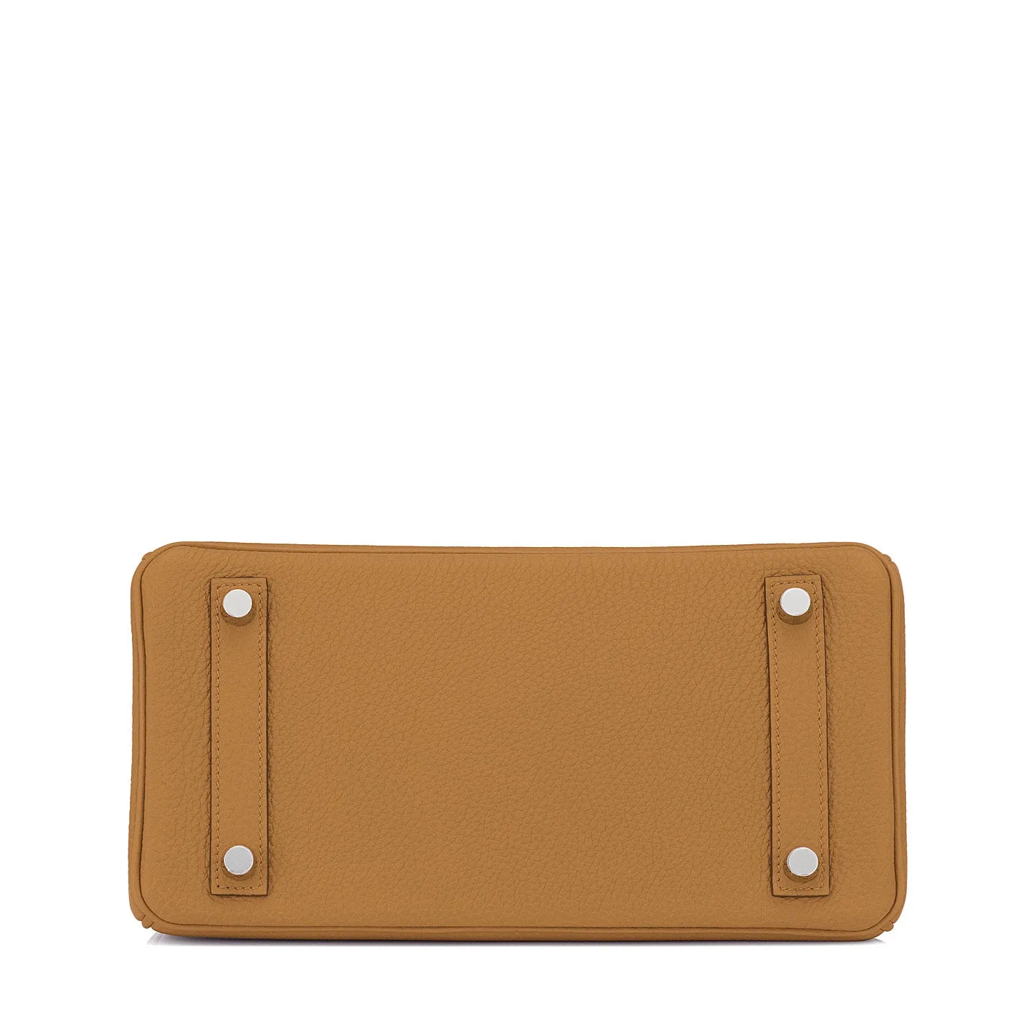 Hermes Birkin 25cm Bronze Dore TogoGold Tan Bag Palladium Bag