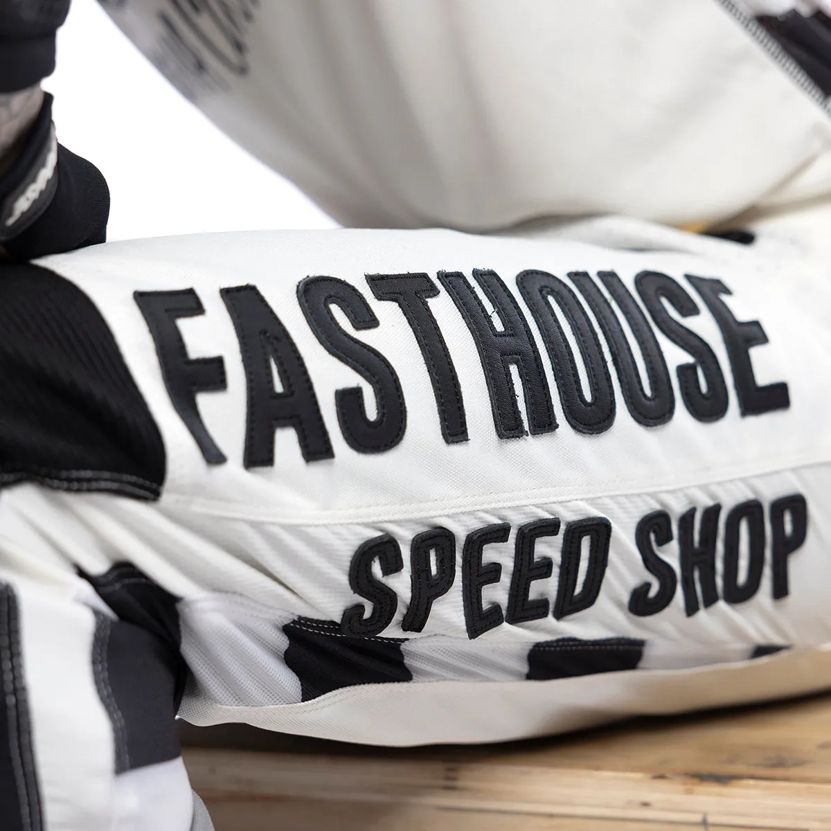 Hot Wheels Grindhouse Youth Pant - White/Black