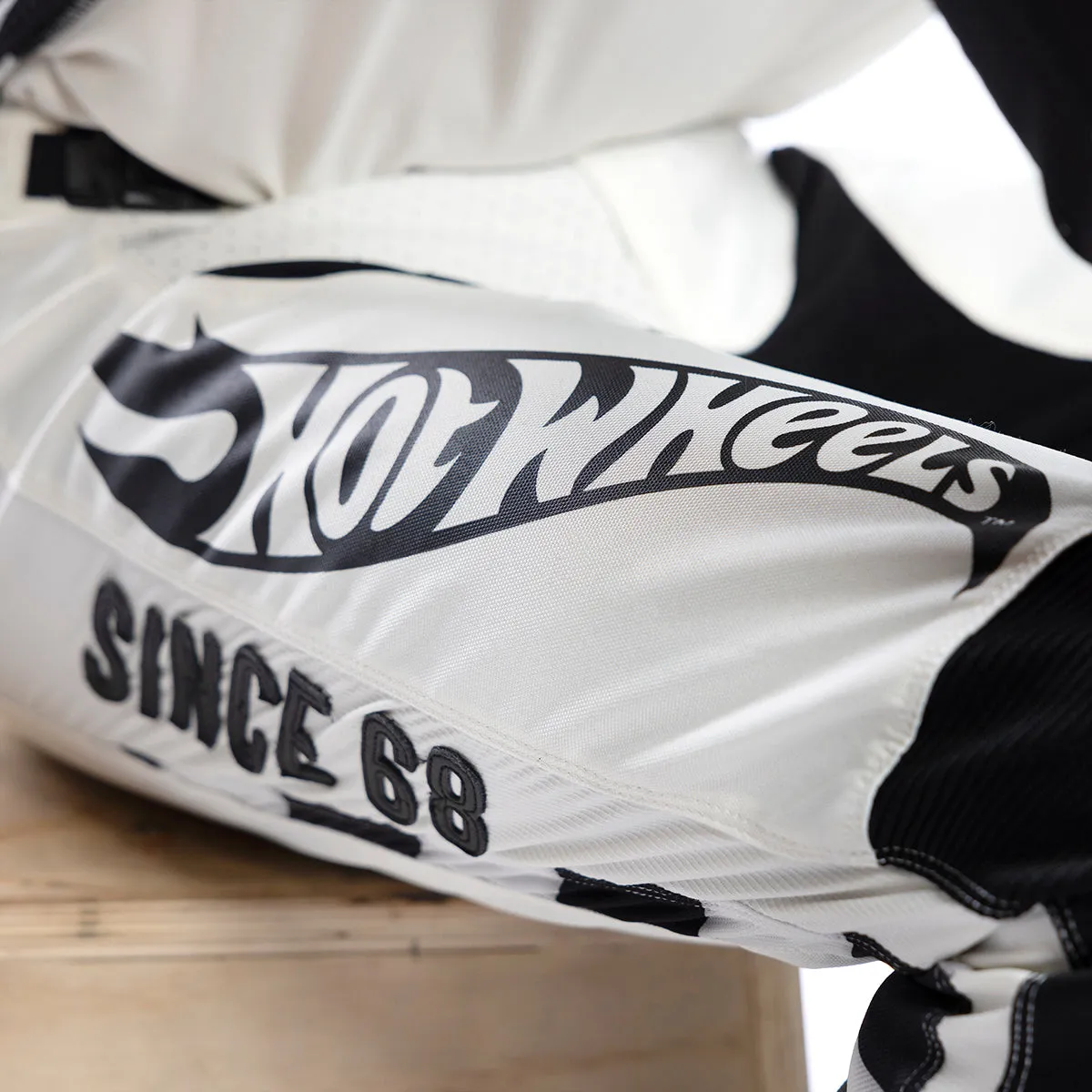 Hot Wheels Grindhouse Youth Pant - White/Black