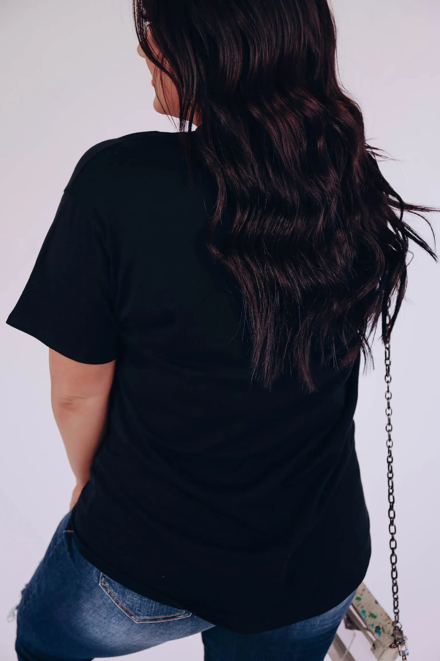 Keep It Wild Western Graphic Tee - Black