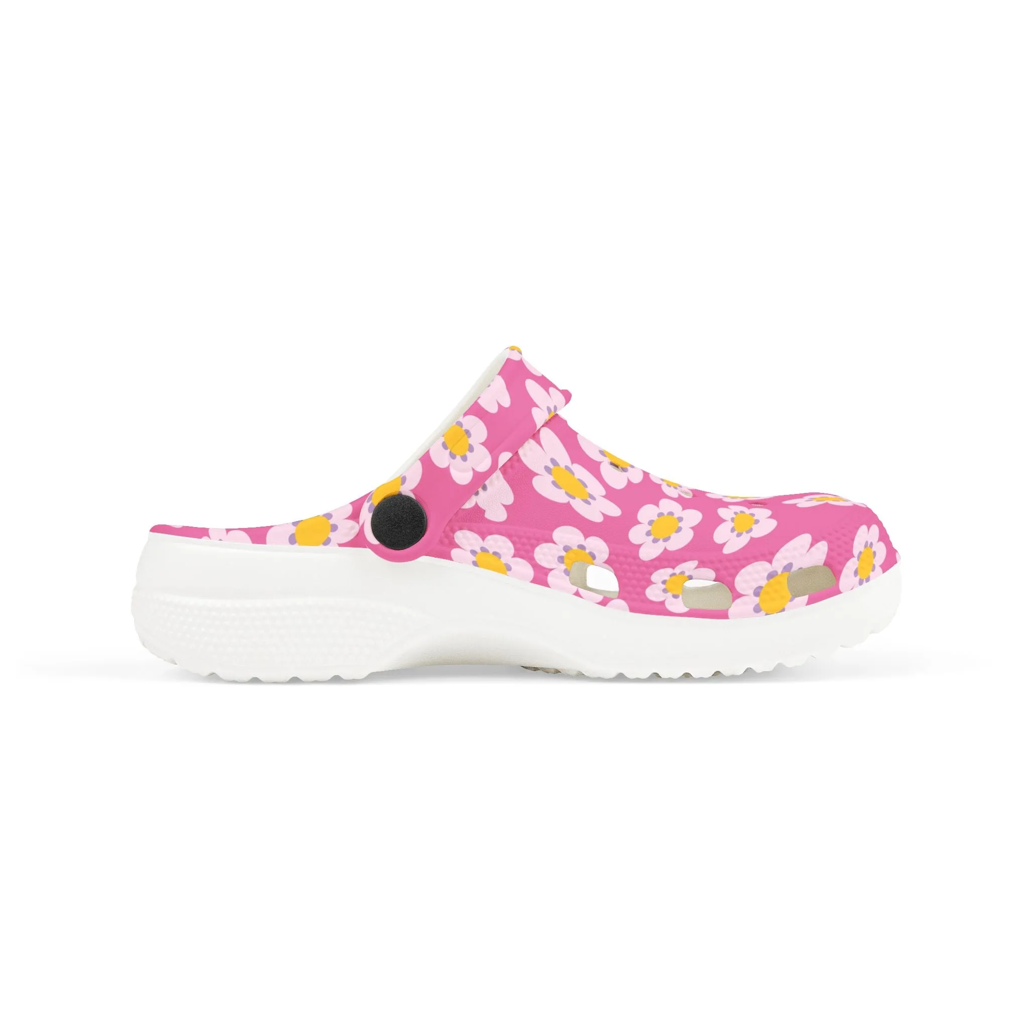 Kids' Floral EVA Foam Clogs - Comfortable Summer Footwear
