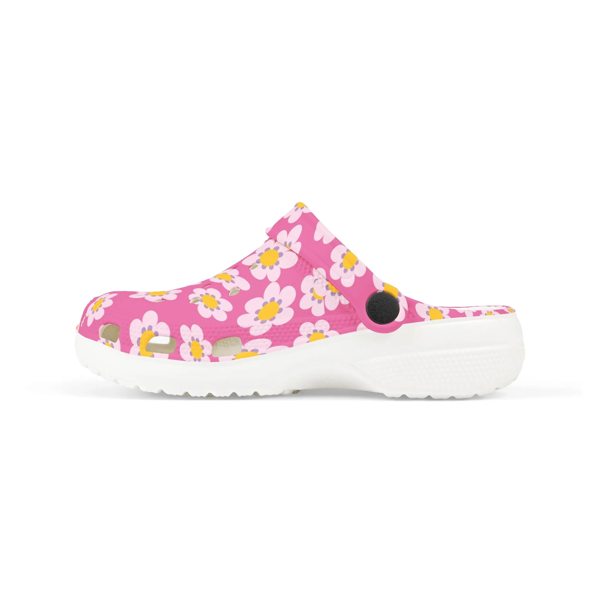 Kids' Floral EVA Foam Clogs - Comfortable Summer Footwear
