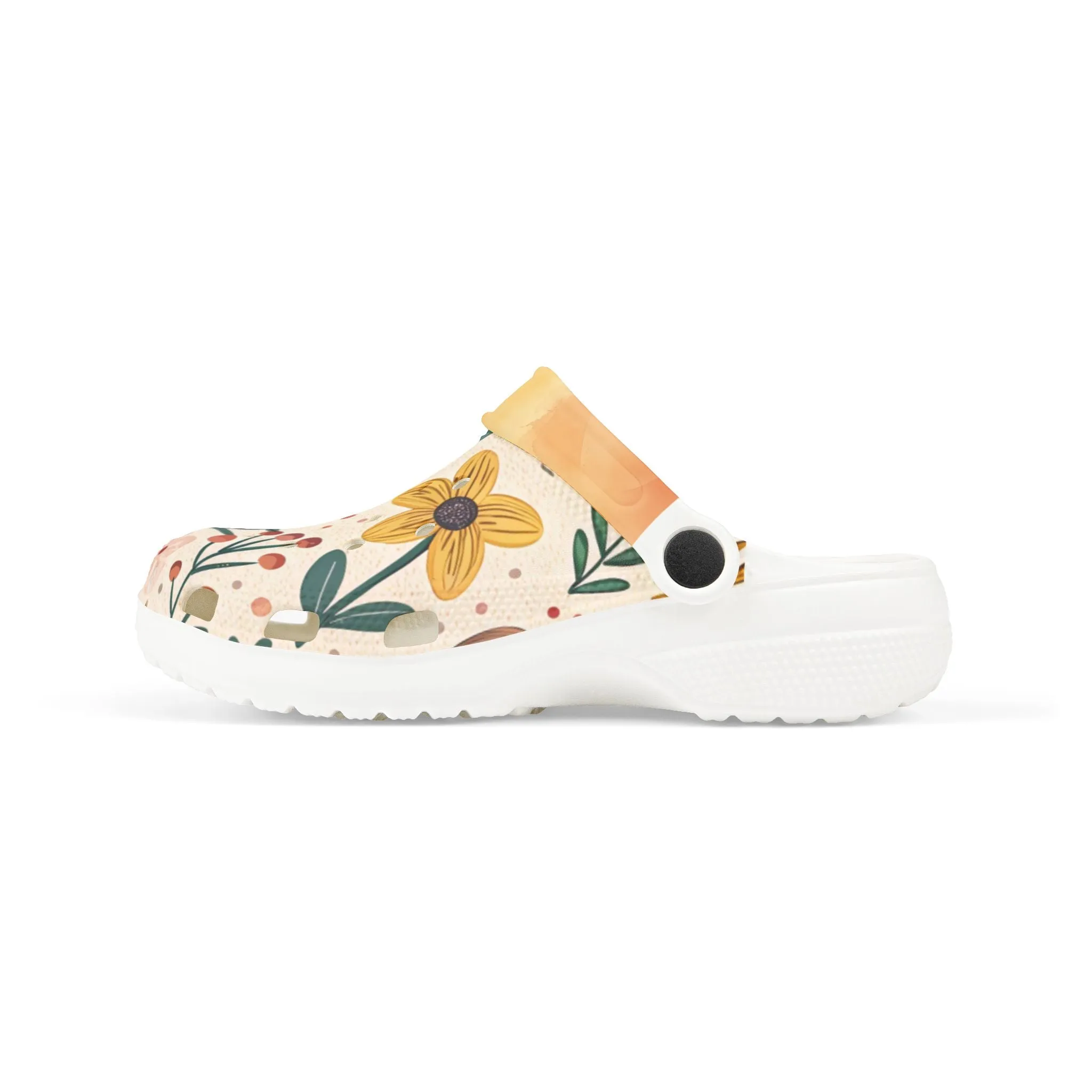 Kids' Nature-Inspired EVA Foam Clogs with Fun Cat Design