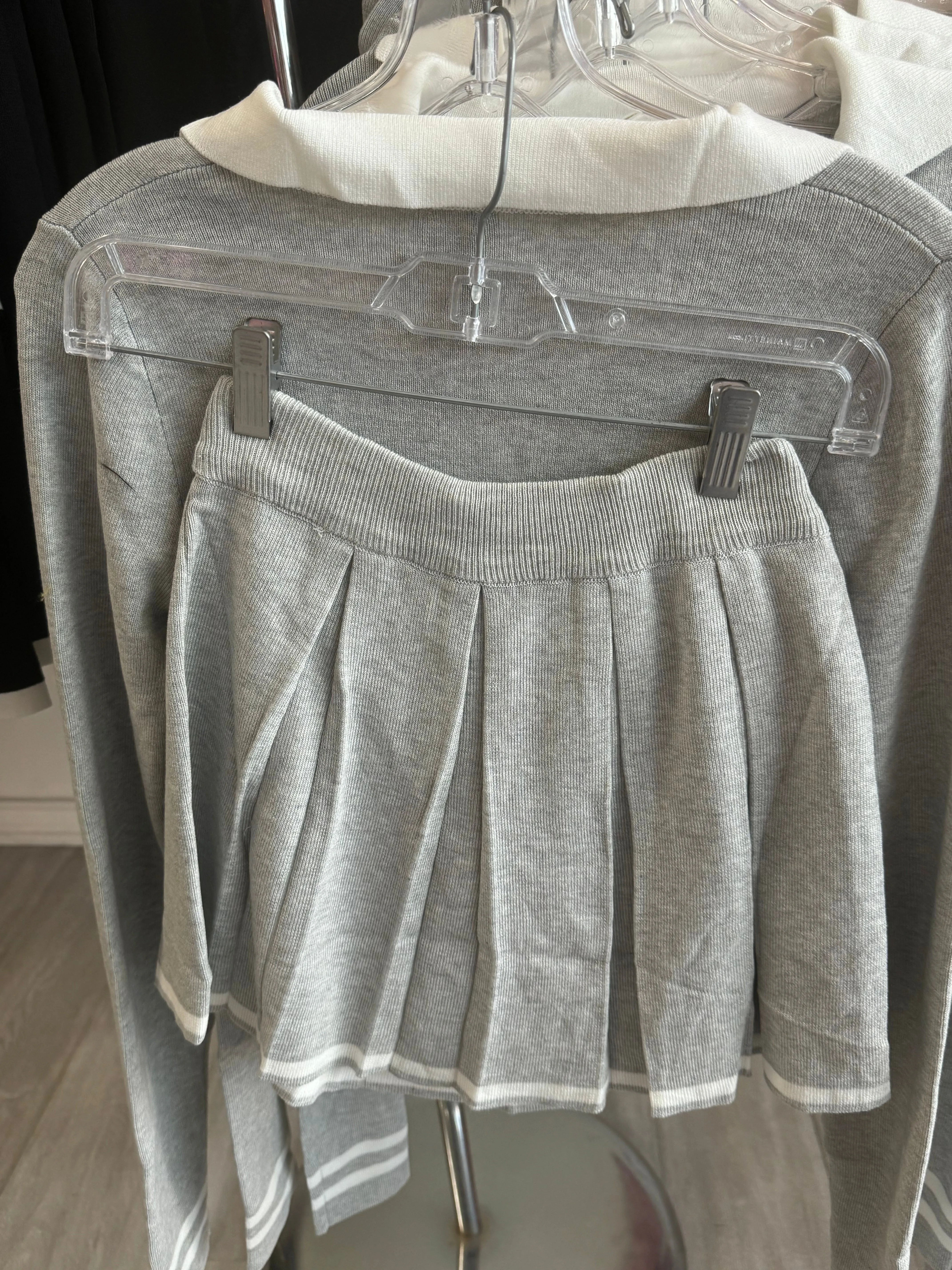 “Knit Tennis” Skirt Set