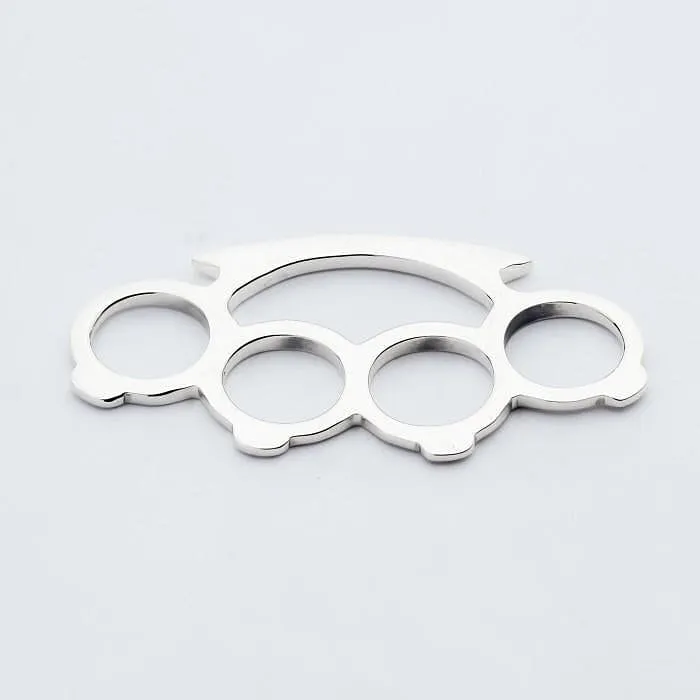 Knuckle Duster Sterling Silver Biker Pendant