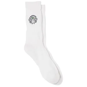 Lacoste Men's Sport Tennis 1 Pack Socks - White