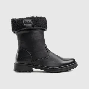 Ladies Fur Boot 10409 Black