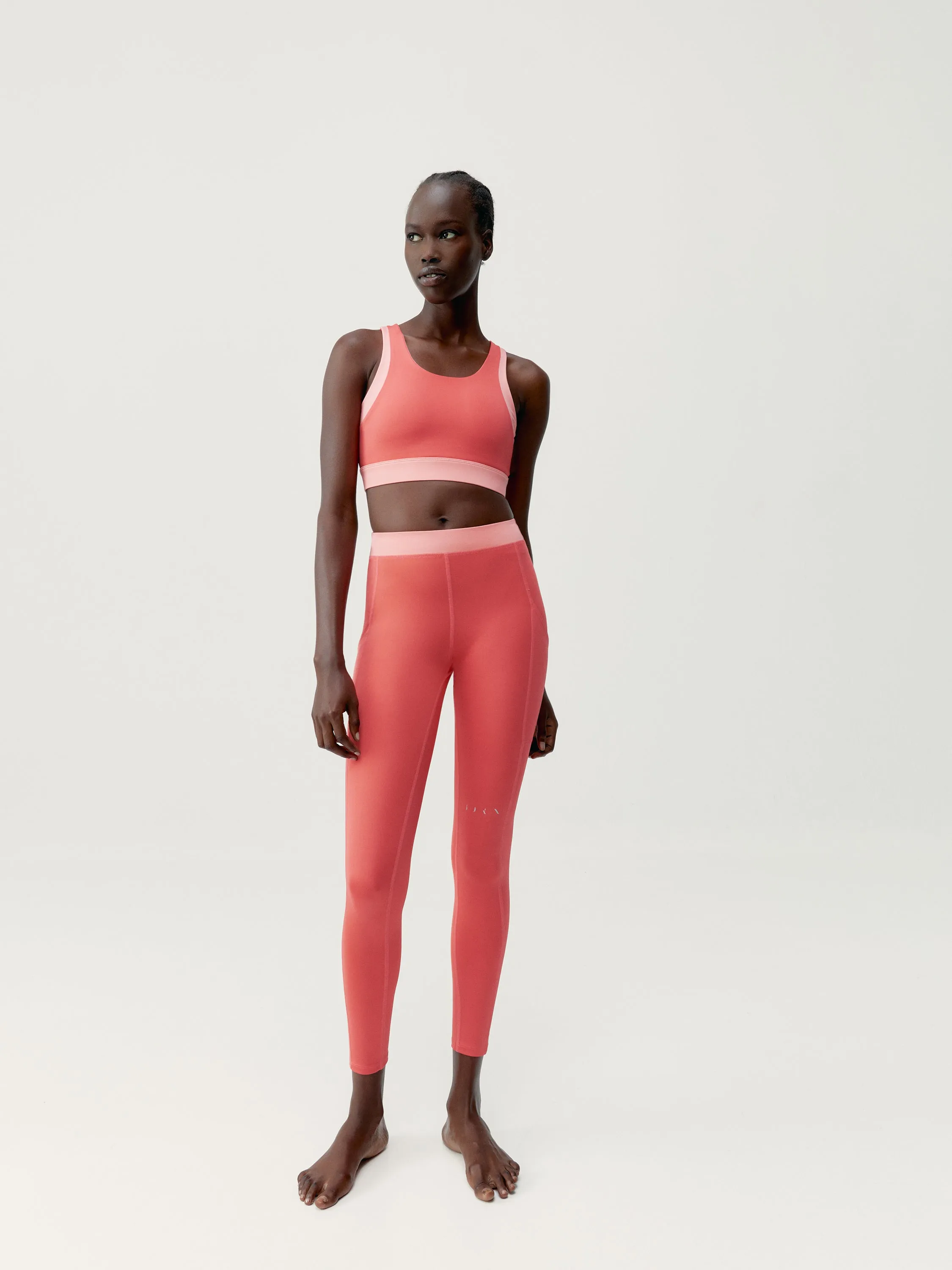 Legging Xenia Strawberry Ice/Sunset Coral