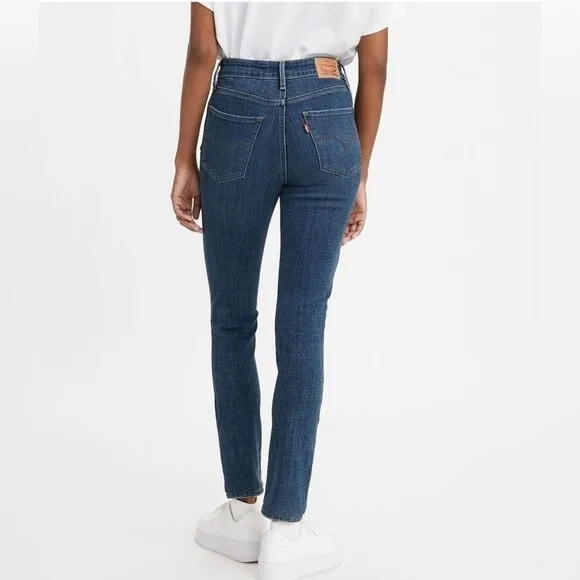 Levi's 721 High Rise Distressed Knee Skinny Jeans 30&quot; Inseam size 26x30