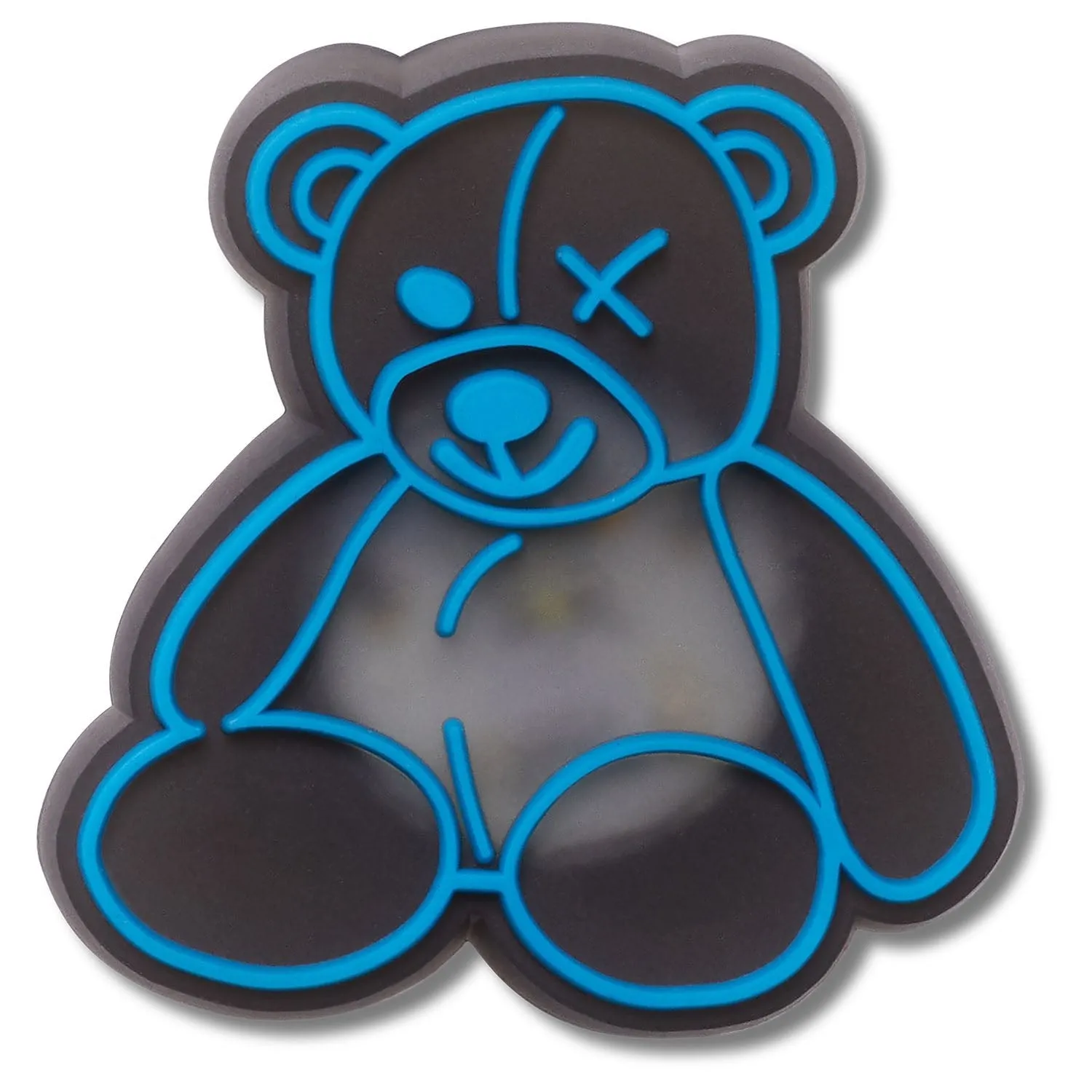 Lights Up Translucent  Bear Jibbitz