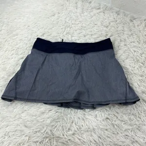 Lululemon Run: Pace Setter Skirt Heathered Deep Indigo / Deep Indigo