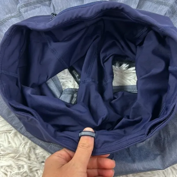 Lululemon Run: Pace Setter Skirt Heathered Deep Indigo / Deep Indigo