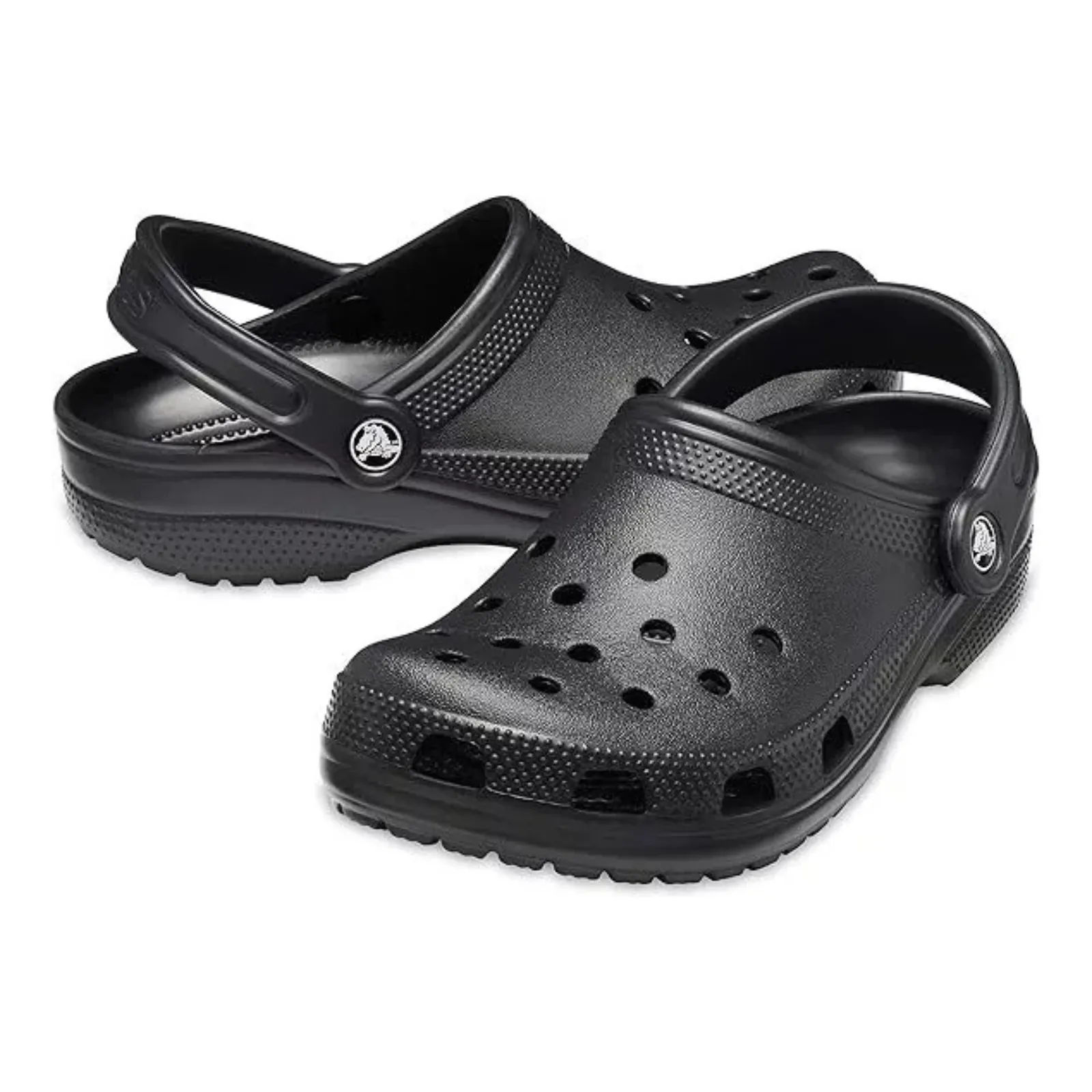 Men Women Classic Medium Garden Breathable Slipper Adult & Kids Crocs Black