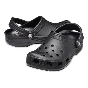 Men Women Classic Medium Garden Breathable Slipper Adult & Kids Crocs Black