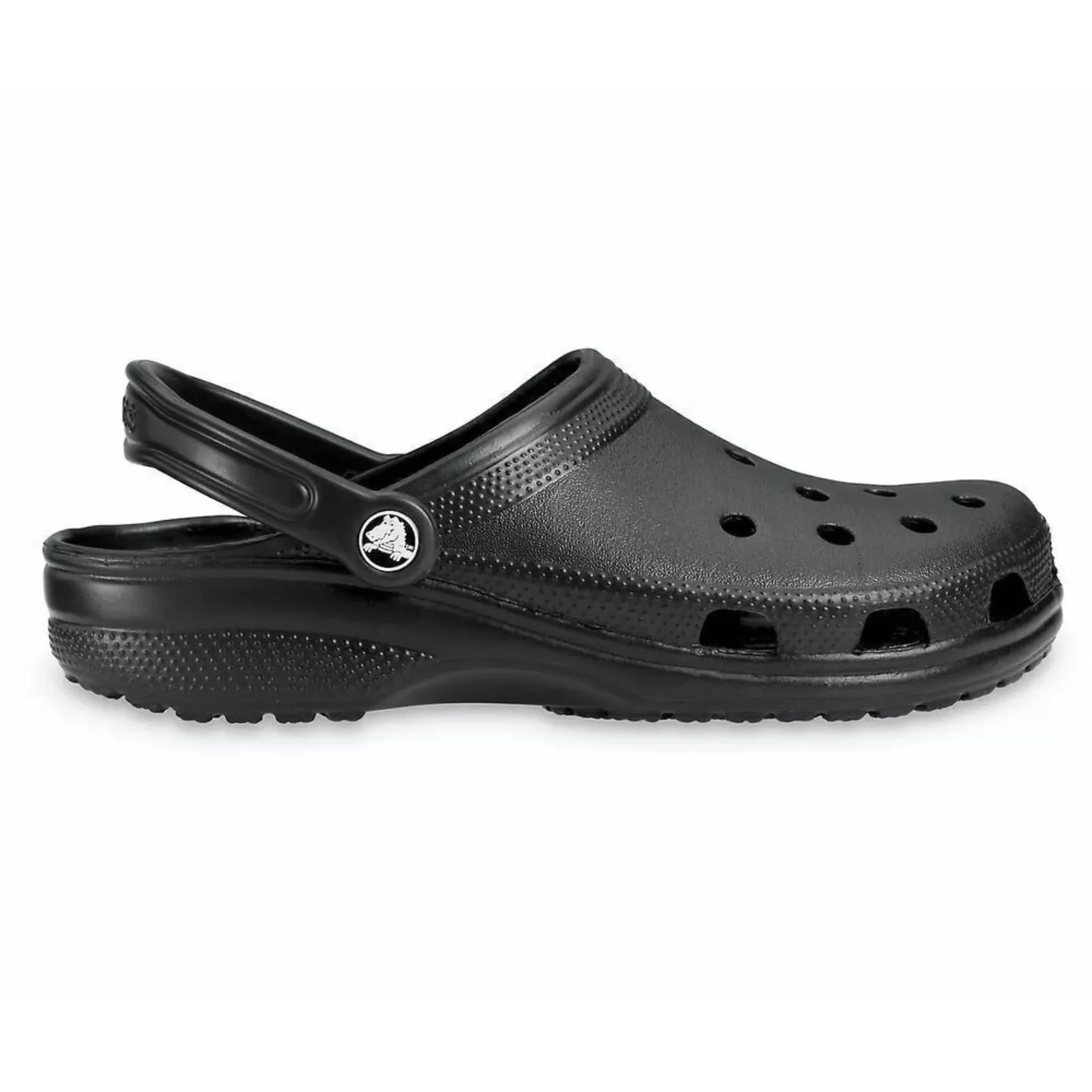 Men Women Classic Medium Garden Breathable Slipper Adult & Kids Crocs Black