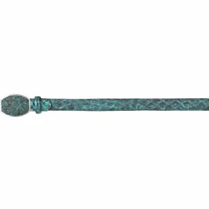 Men's Wild West Monster Fish Laser Design Casual Belt 2C11U1008