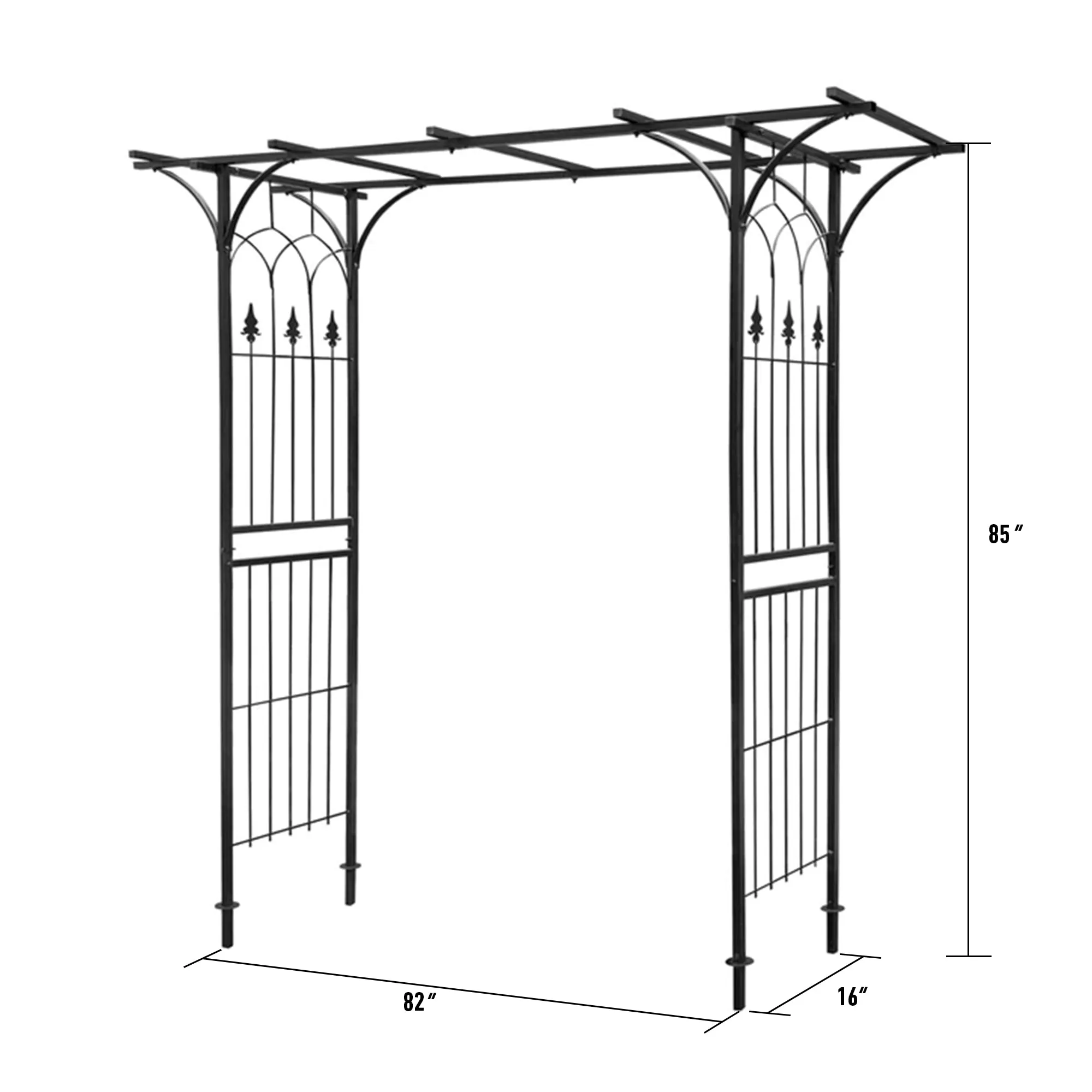 Metal Trellis For Garden|Modern Garden Arch Trellis
