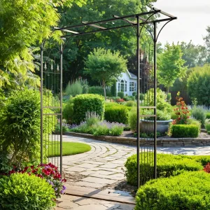 Metal Trellis For Garden|Modern Garden Arch Trellis