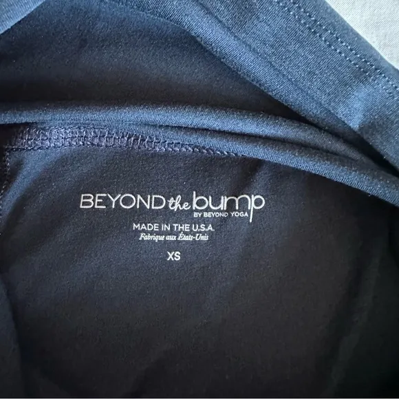 Navy Beyond the Bump Biker Shorts
