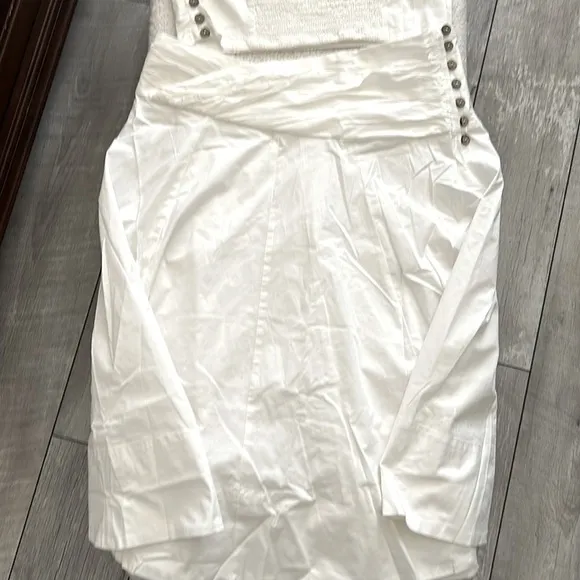 New Free People, So Posh Set, Medium in White
