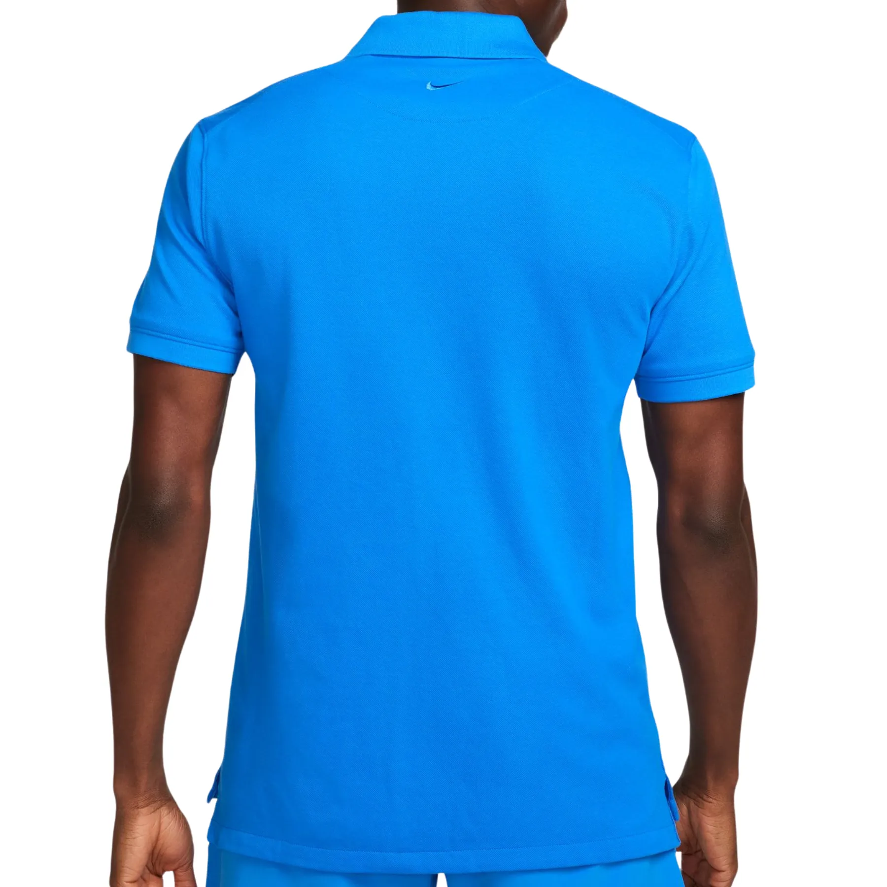 Nike Rafael Nadal Men Slim-Fit Tennis Polo Shirt - Lt Photo Blue/Lt Lemon Twist