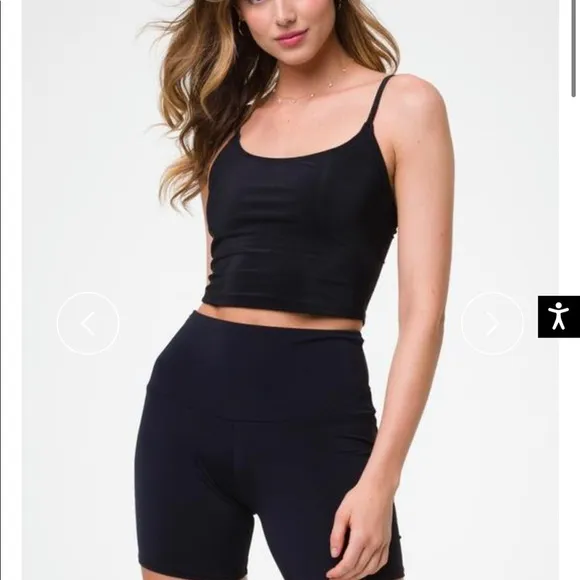 NWT Onzie High Rise 5” Biker Short in Black Size XS