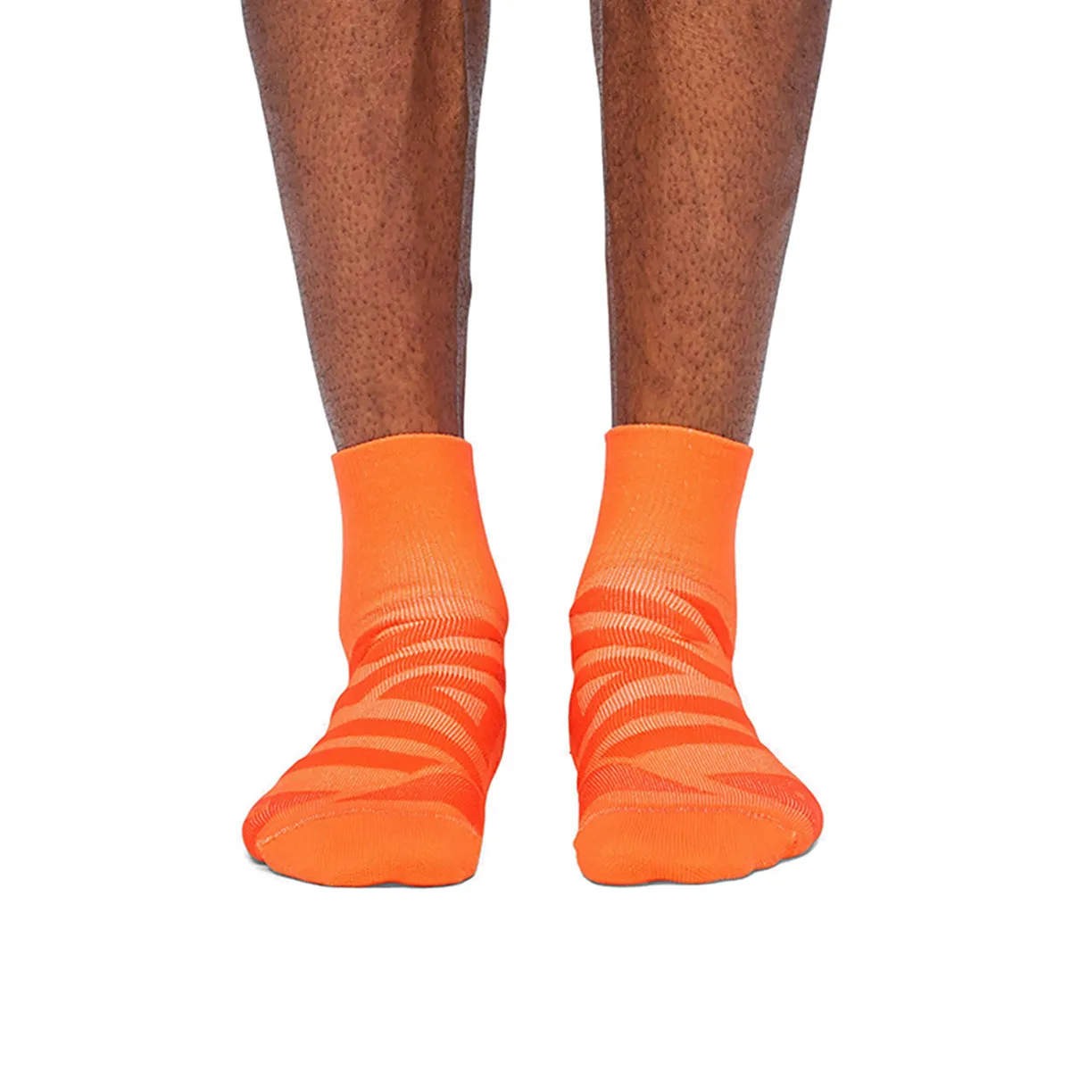 ON Performance Mid Sock Flame Spice