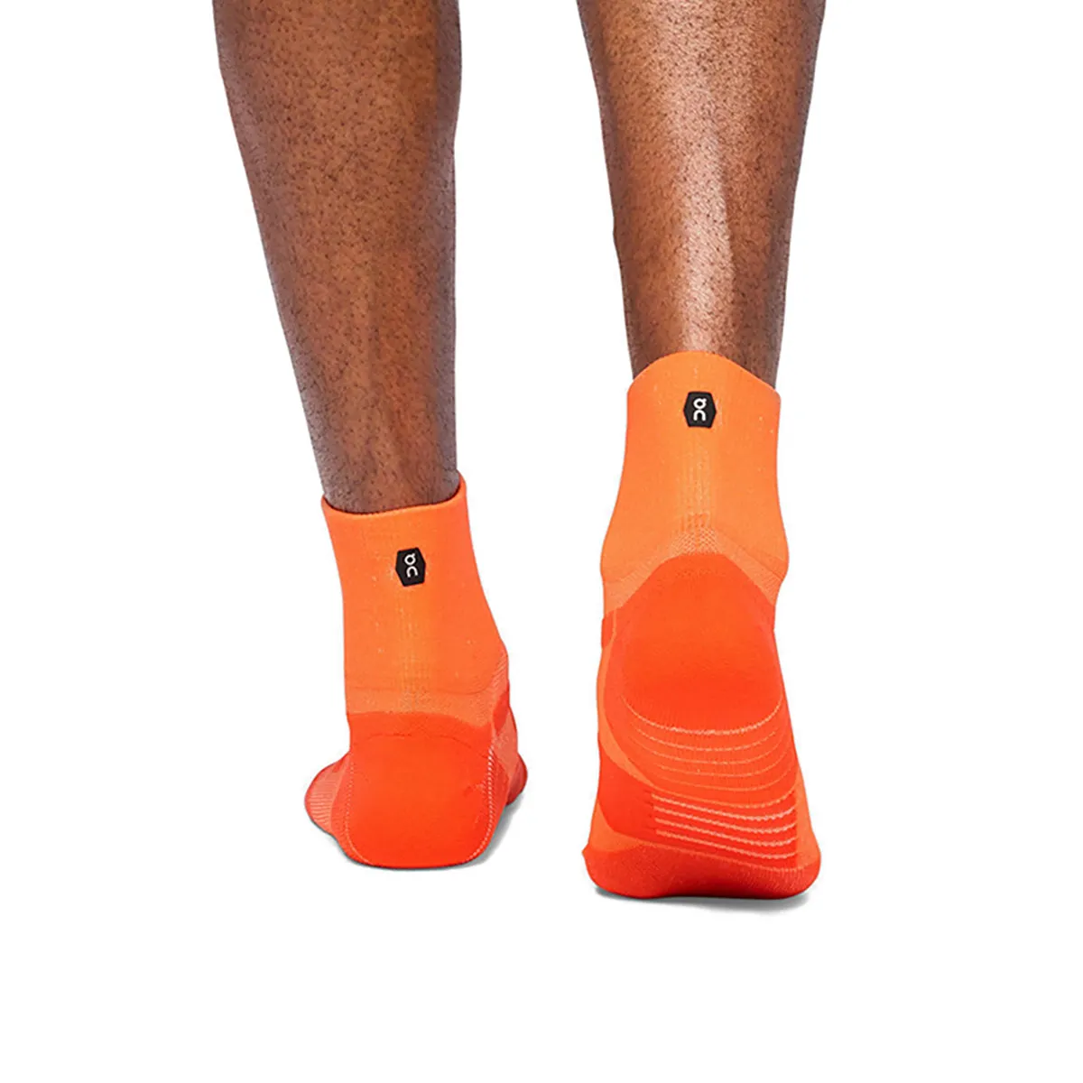 ON Performance Mid Sock Flame Spice