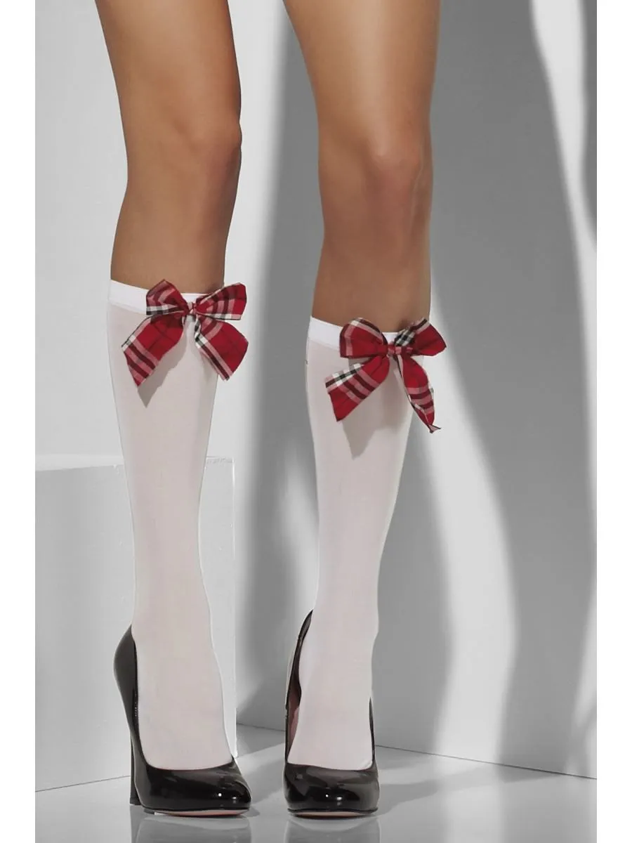 Opaque Knee High Socks