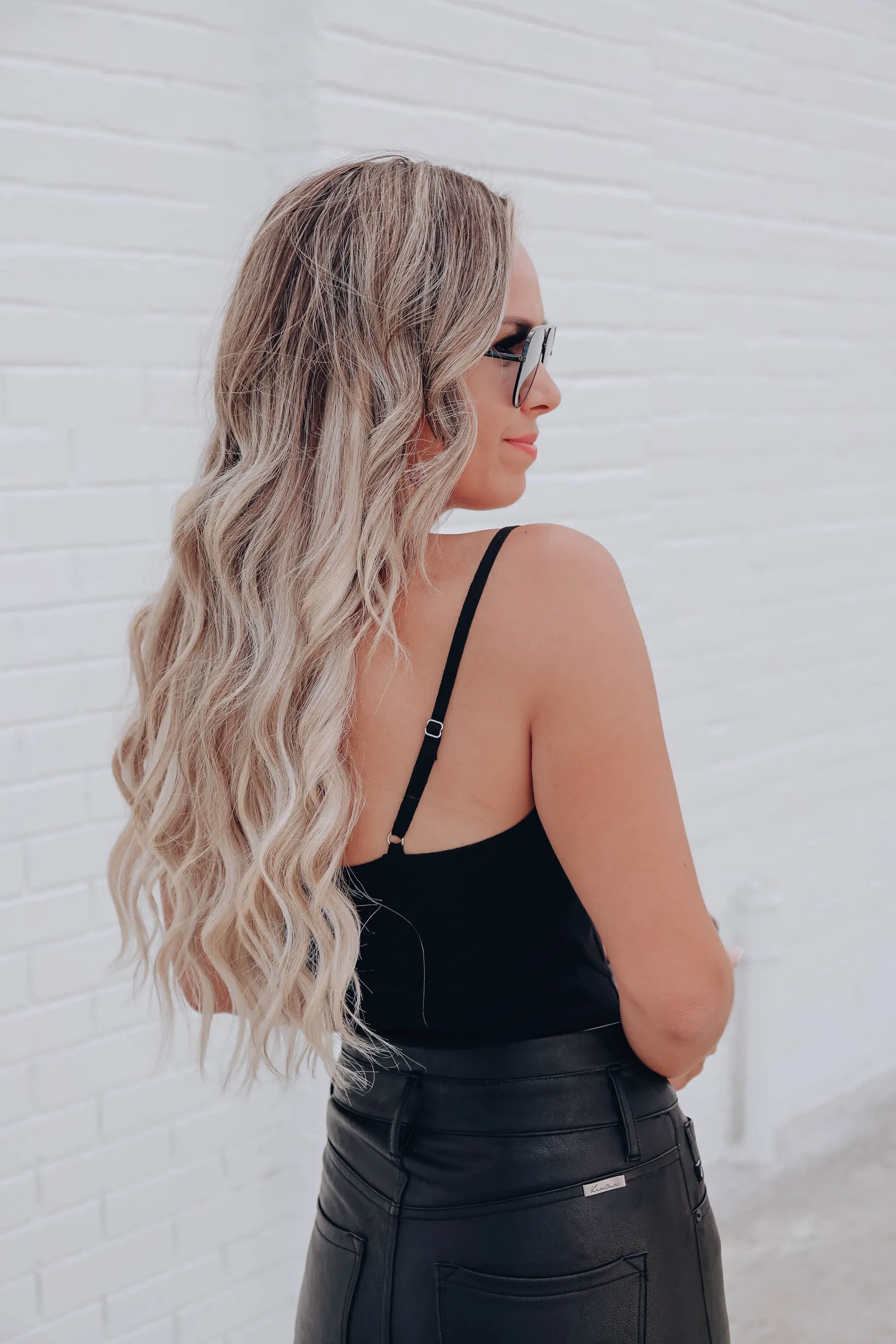 Our Little Secret Bodysuit - Black