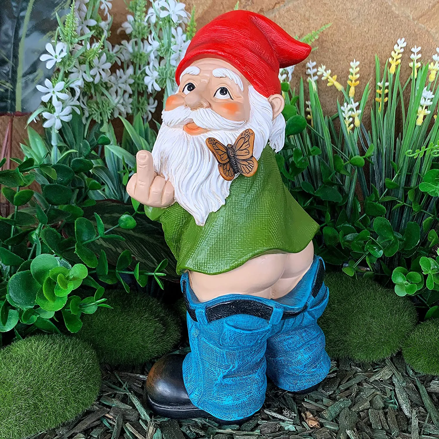 Pants Down Garden Gnome